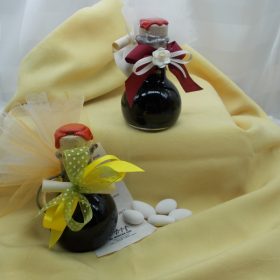 cod.ARG Ampolla con sigillo AIL in cera lacca contenente 100ml di balsamico di Modena -