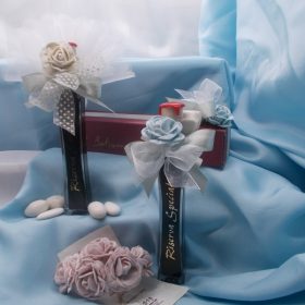 cod.SMR40 ampolla rettangolare in vetro contenente 40ml di balsamico di Modena - fornibile con o senza scatola -