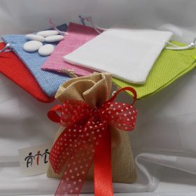 cod.SCH8000 Sacchettino in tela cm.9x12 - colore a scelta -